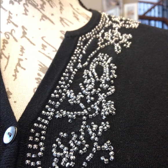 Charter Club Button Sweater - Picture 3 of 4